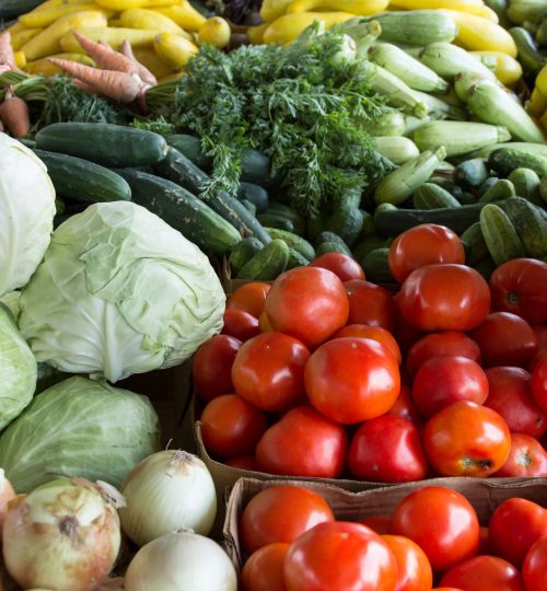 Pile of Assorted-varieties of Vegetables